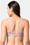 Tweens Padded Non Wired Full Coverage T-Shirt Bra - Grey — thumbnail 2