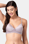 Tweens Padded Non Wired Full Coverage T-Shirt Bra - Grey — thumbnail 3