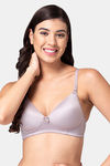 Tweens Padded Non Wired Full Coverage T-Shirt Bra - Grey — thumbnail 4