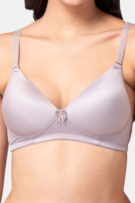 Tweens Padded Non Wired Full Coverage T-Shirt Bra - Grey — image 5