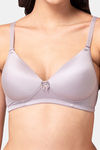 Tweens Padded Non Wired Full Coverage T-Shirt Bra - Grey — thumbnail 5