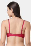 Tweens Padded Non Wired Full Coverage T-Shirt Bra - Maroon — thumbnail 2