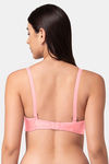 Tweens Padded Non Wired Full Coverage T-Shirt Bra - Peach — thumbnail 2