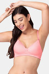 Tweens Padded Non Wired Full Coverage T-Shirt Bra - Peach — thumbnail 4