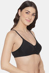 Tweens Single Layered Non Wired Full Coverage T-Shirt Bra - Black — thumbnail 4