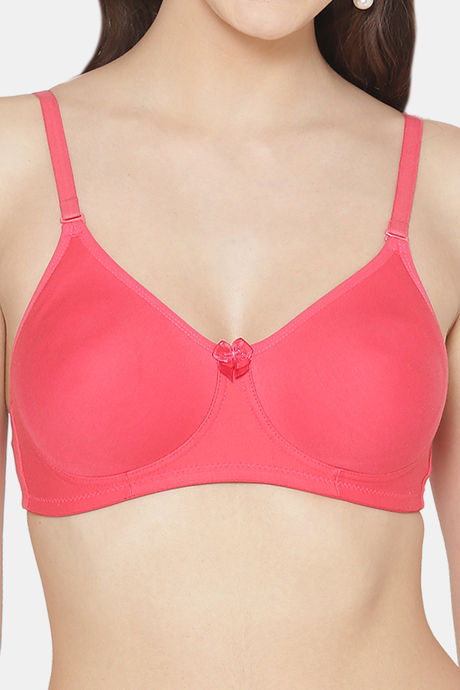Tweens Single Layered Non Wired Full Coverage T-Shirt Bra - Coral — image 5