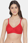 Tweens Single Layered Non Wired Full Coverage T-Shirt Bra - Red — thumbnail 1