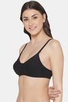 Tweens Single Layered Non Wired Full Coverage T-Shirt Bra - Black — thumbnail 3
