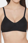 Tweens Single Layered Non Wired Full Coverage T-Shirt Bra - Black — thumbnail 5