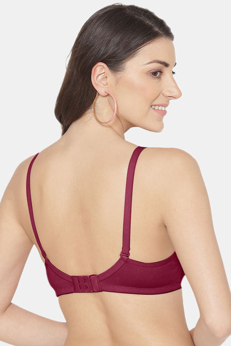 Tweens Single Layered Non Wired Full Coverage T-Shirt Bra - Magenta — image 2