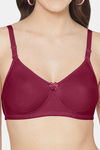 Tweens Single Layered Non Wired Full Coverage T-Shirt Bra - Magenta — thumbnail 5