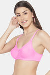 Tweens Single Layered Non Wired Full Coverage T-Shirt Bra - Pink — thumbnail 3