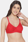 Tweens Single Layered Non Wired Full Coverage T-Shirt Bra - Red — thumbnail 3