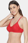 Tweens Single Layered Non Wired Full Coverage T-Shirt Bra - Red — thumbnail 4