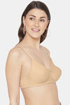 Tweens Single Layered Non Wired Full Coverage T-Shirt Bra - Skin — thumbnail 3
