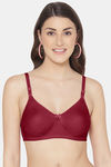 Tweens Single Layered Non Wired Full Coverage T-Shirt Bra - Wine — thumbnail 1