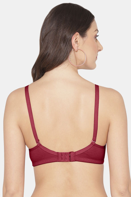 Tweens Single Layered Non Wired Full Coverage T-Shirt Bra - Wine — image 2