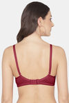 Tweens Single Layered Non Wired Full Coverage T-Shirt Bra - Wine — thumbnail 2