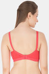 Tweens Single Layered Non Wired Full Coverage T-Shirt Bra - Coral — thumbnail 2