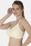 Tweens Single Layered Non Wired Full Coverage T-Shirt Bra - Skin — thumbnail 3