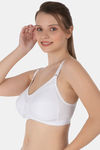 Tweens Single Layered Non Wired Full Coverage T-Shirt Bra - White — thumbnail 3