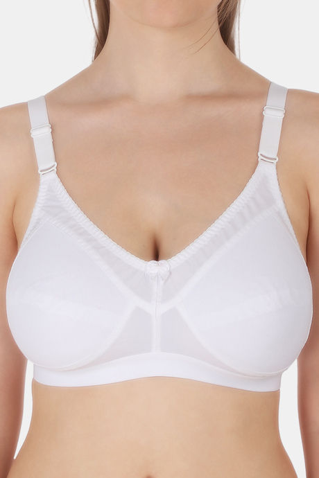 Tweens Single Layered Non Wired Full Coverage T-Shirt Bra - White — image 5