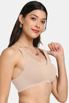 Tweens Double Layered Non-Wired Full Coverage Super Support Bra - Skin — thumbnail 4