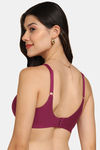 Tweens Double Layered Non-Wired Full Coverage Super Support Bra - Red — thumbnail 2