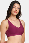 Tweens Double Layered Non-Wired Full Coverage Super Support Bra - Red — thumbnail 4