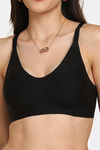 Tweens Padded Non-Wired Full Coverage Super Support Bra - Black — thumbnail 5