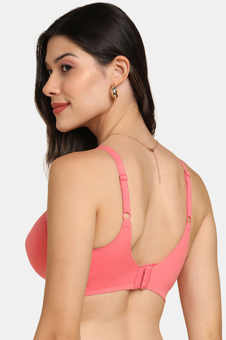 Tweens Padded Non-Wired Full Coverage Super Support Bra - Orange — image 2