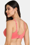 Tweens Padded Non-Wired Full Coverage Super Support Bra - Orange — thumbnail 2