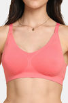 Tweens Padded Non-Wired Full Coverage Super Support Bra - Orange — thumbnail 5