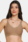 Tweens Padded Non-Wired Full Coverage Super Support Bra - Skin — thumbnail 1