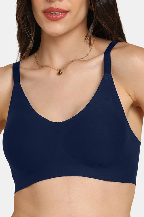 Tweens Padded Non-Wired Full Coverage Super Support Bra - Blue — image 5