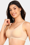 Tweens Padded Non-Wired Full Coverage Super Support Bra - Skin — thumbnail 3