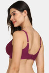 Tweens Padded Non-Wired Full Coverage Super Support Bra - Red — thumbnail 2