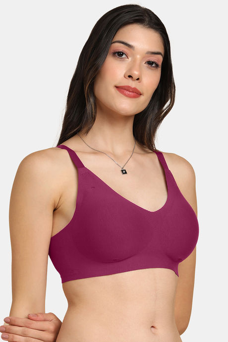 Tweens Padded Non-Wired Full Coverage Super Support Bra - Red — image 4