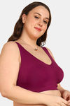 Tweens Double Layered Non-Wired Full Coverage Super Support Bra - Red — thumbnail 4
