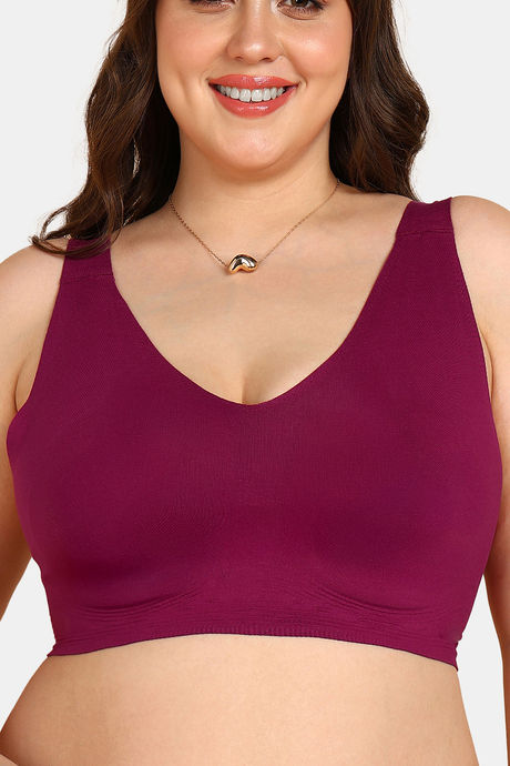 Tweens Double Layered Non-Wired Full Coverage Super Support Bra - Red — image 5