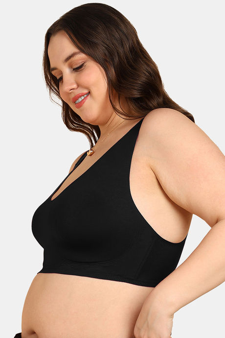 Tweens Padded Non-Wired Full Coverage Super Support Bra - Black — image 3