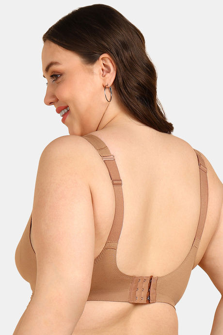 Tweens Padded Non-Wired Full Coverage Super Support Bra - Skin — image 2