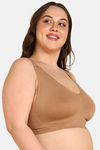 Tweens Padded Non-Wired Full Coverage Super Support Bra - Skin — thumbnail 4