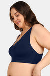 Tweens Padded Non-Wired Full Coverage Super Support Bra - Blue — thumbnail 3