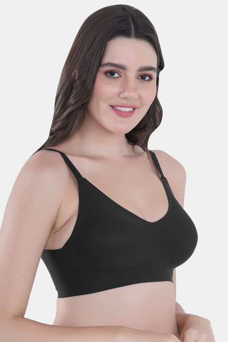 Tweens Padded Non-Wired Full Coverage Super Support Bra - Black — image 4