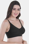 Tweens Padded Non-Wired Full Coverage Super Support Bra - Black — thumbnail 4