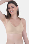 Tweens Padded Non-Wired Full Coverage Super Support Bra - Skin — thumbnail 4