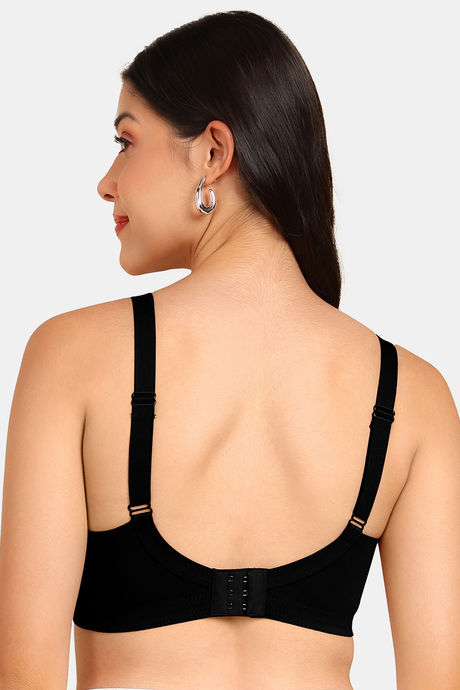 Tweens Padded Non-Wired Full Coverage Minimiser Bra - Black — image 2