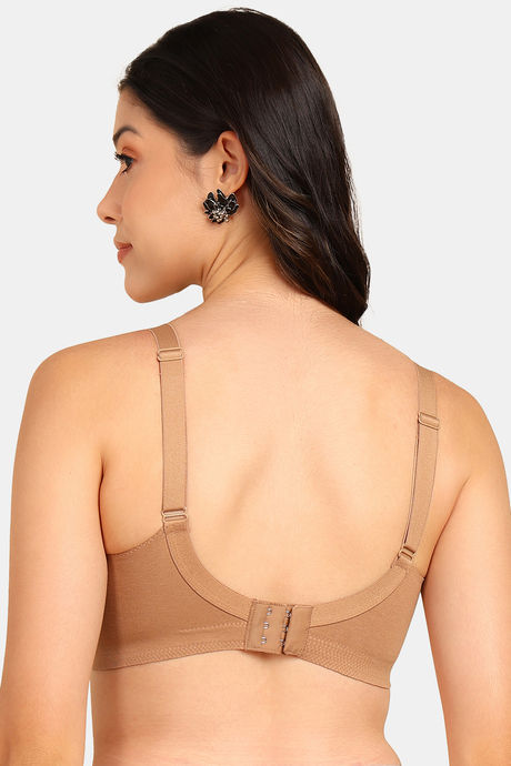 Tweens Padded Non-Wired Full Coverage Minimiser Bra - Skin — image 2