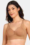 Tweens Padded Non-Wired Full Coverage Minimiser Bra - Skin — thumbnail 3